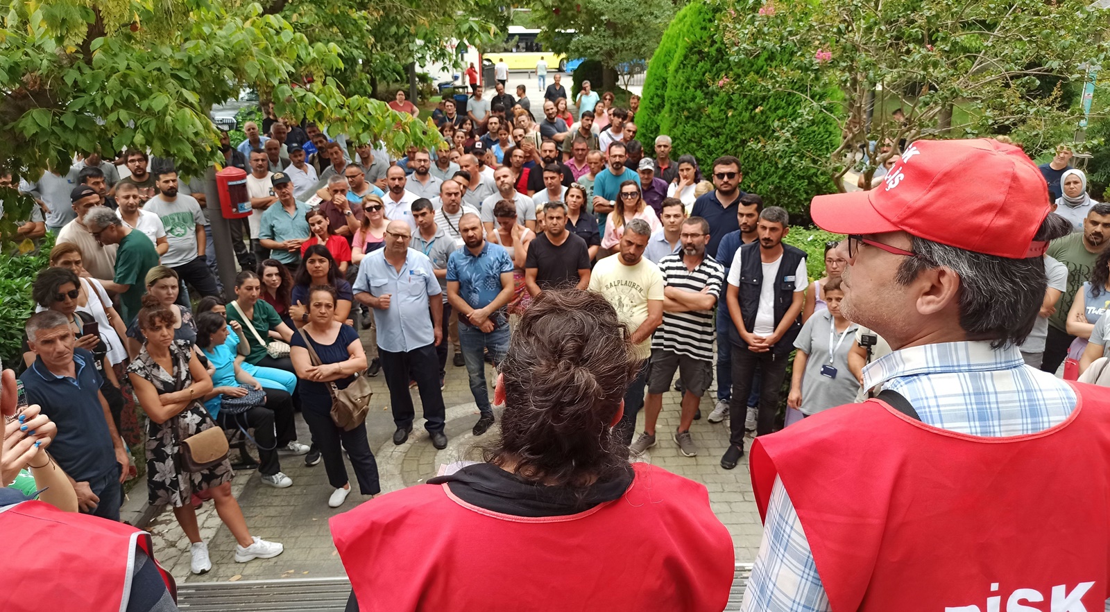 Kadıköy Belediyesi İşçileri Eylemde