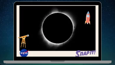 NASA'nın Snap It oyunu, 8 Nisan'da yaşanacak Güneş Tutulmasında yaşanacaklar öncesinde çocukları bilgilendiriyor.