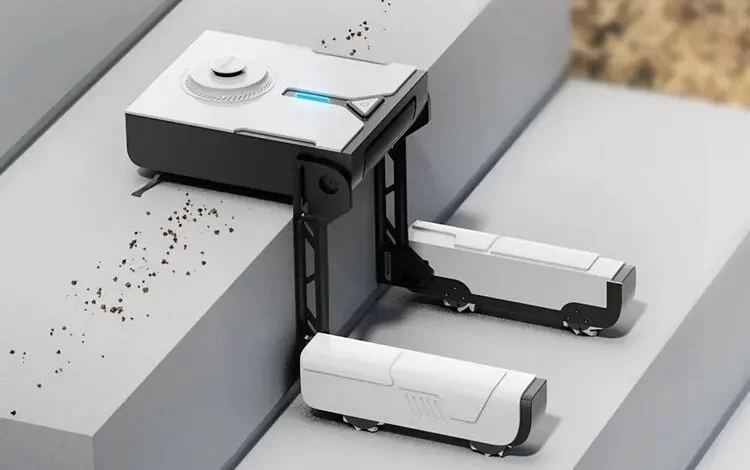 Tasarlanan yeni robot süpürge, ev içinde merdiveni olanların bir hayli işine yarayacak türden...