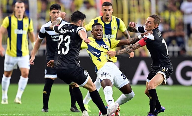 Fenerbahçe tur atladı 1 Fenerbahçe, UEFA Şampiyonlar Ligi 2. Eleme Turu rövanş maçında İsviçre ekibi Lugano'yu 2-1 mağlup etti.