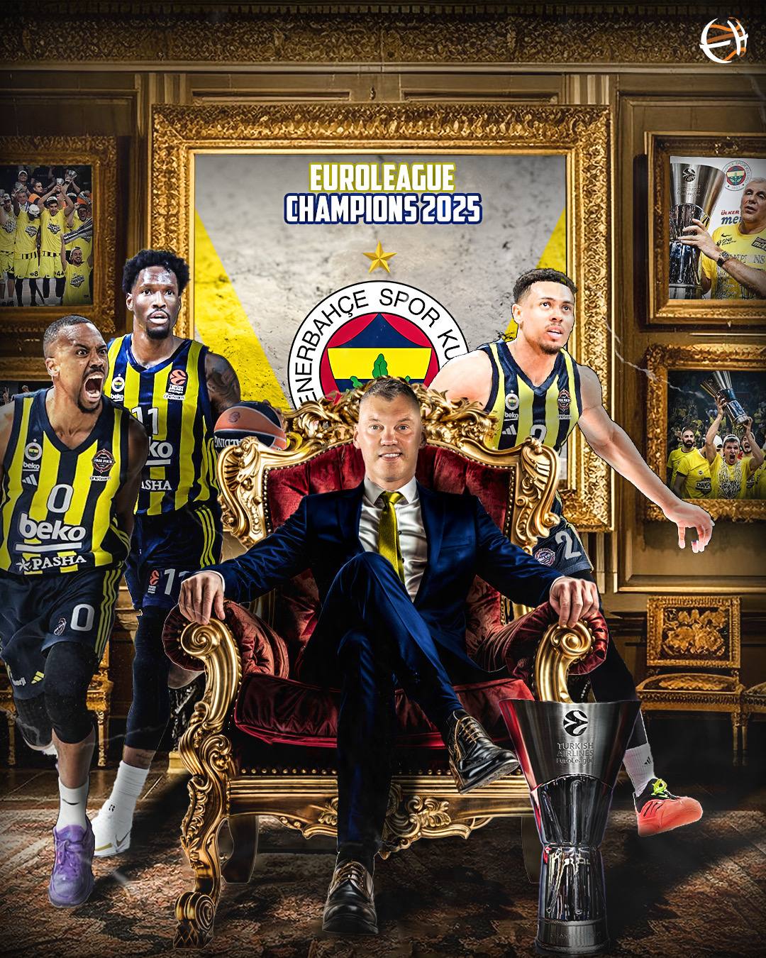 Fenerbahçe Beko, EuroLeague'de finalde AS Monaco'yu finalde yenerek 2016-17'den sonra ikinci Avrupa şampiyonluğunu kazandı