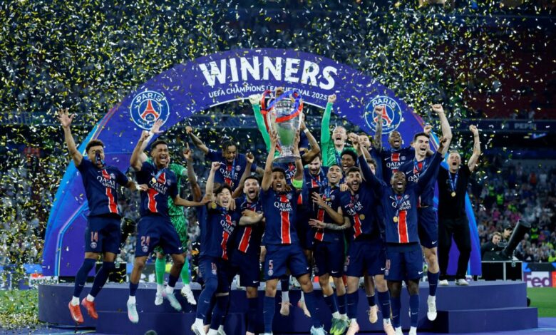 Allianz Arena’da oynanan finalde, Fransız ekibi PSG, Inter’i 5-0 mağlup ederek Şampiyonlar Ligi kupanın sahibi oldu.