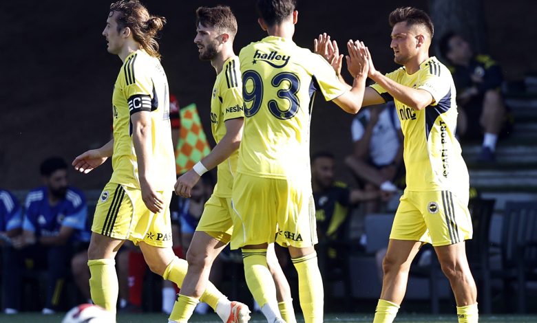 Fenerbahçe ilk hazırlık maçında Fatih Karagümrük ile 2-2 berabere kalırken goller Cengiz Ünder ve Youssef En Nesyri'den geldi