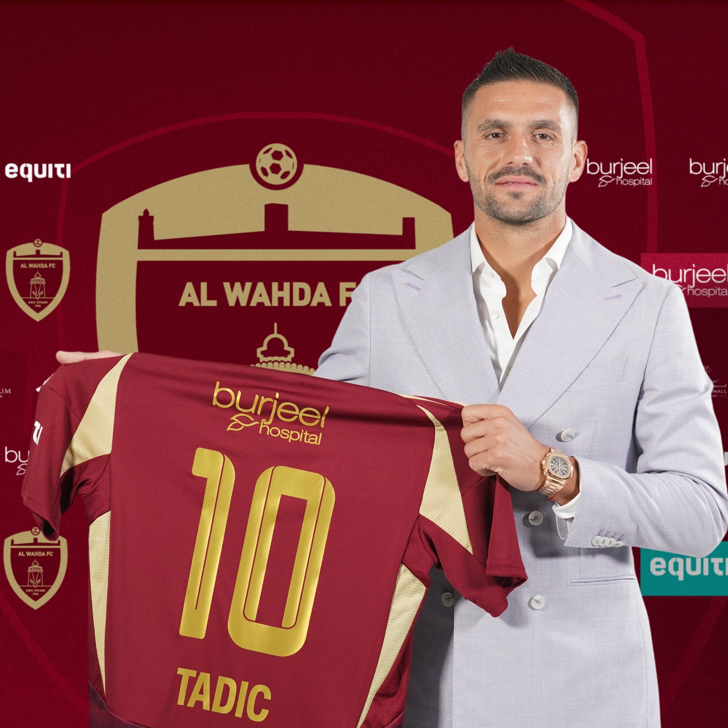 Fenerbahçe'den ayrılan Dusan Tadic, yıllık 7 milyon Euro karşılığında Birleşik Arap Emirlikleri'nden Al Wahda ile sözleşme imzaladı
