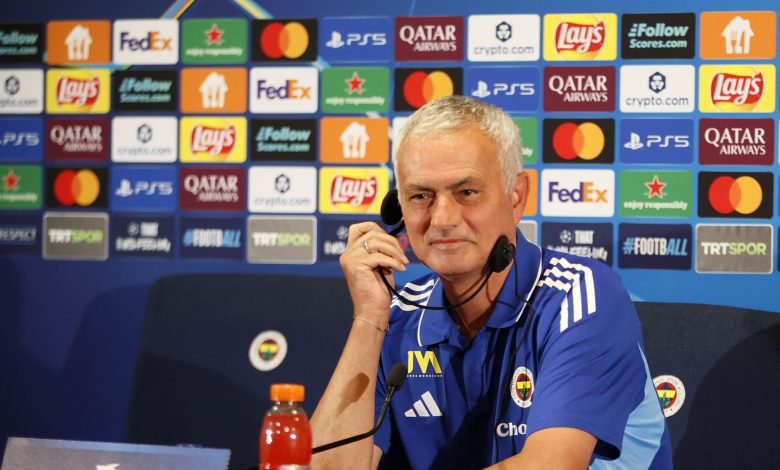 Fenerbahçe Teknik Direktörü Jose Mourinho, Benfica eşleşmesinin zorluğuna dikkat çekerek, “Ben Nice’e karşı oynamayı tercih ederdim" dedi.