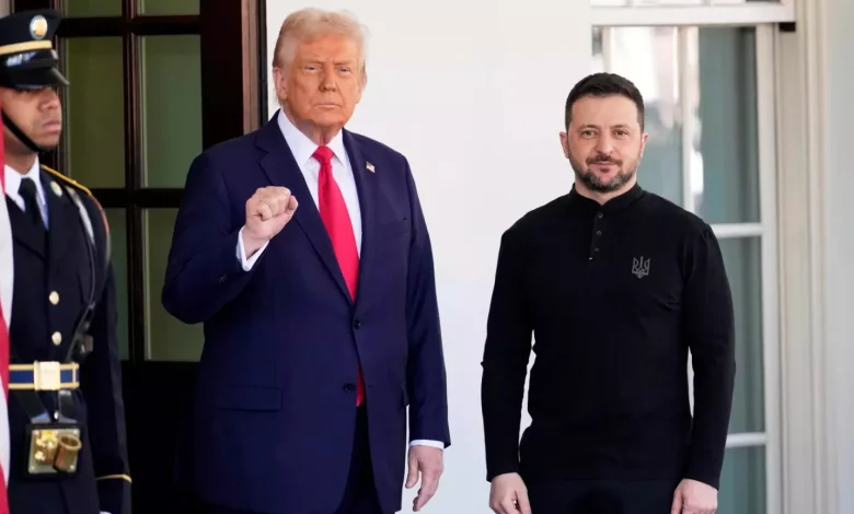 ABD Başkanı Donald Trump ve Ukrayna Devlet Başkanı Volodimir Zelenski, savaşın sona erdirilmesi için kararlılık vurgusu yaptı.