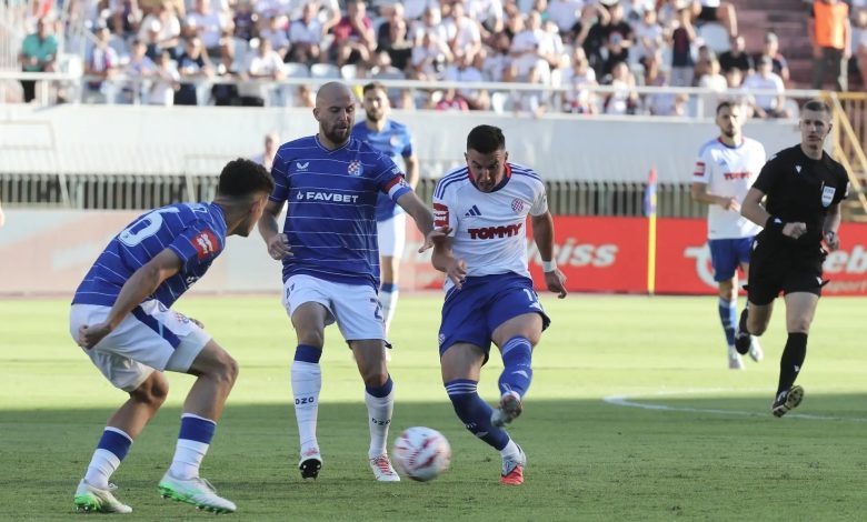 Fenerbahçe ile UEFA Avrupa Ligi'nde 24 Eylül'de karşılaşacak Dinamo Zagreb, Hırvat derbisinde Hajduk Split'i deplasmanda devirdi