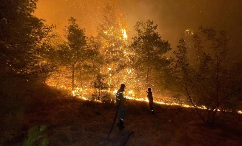 Muğla, Antalya ve Adana başta olmak üzere birçok noktada etkili olan orman yangınlarına ekipler gece gündüz demeden müdahale ediyor.