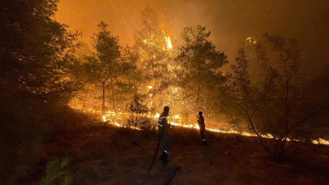 Muğla, Antalya ve Adana başta olmak üzere birçok noktada etkili olan orman yangınlarına ekipler gece gündüz demeden müdahale ediyor.