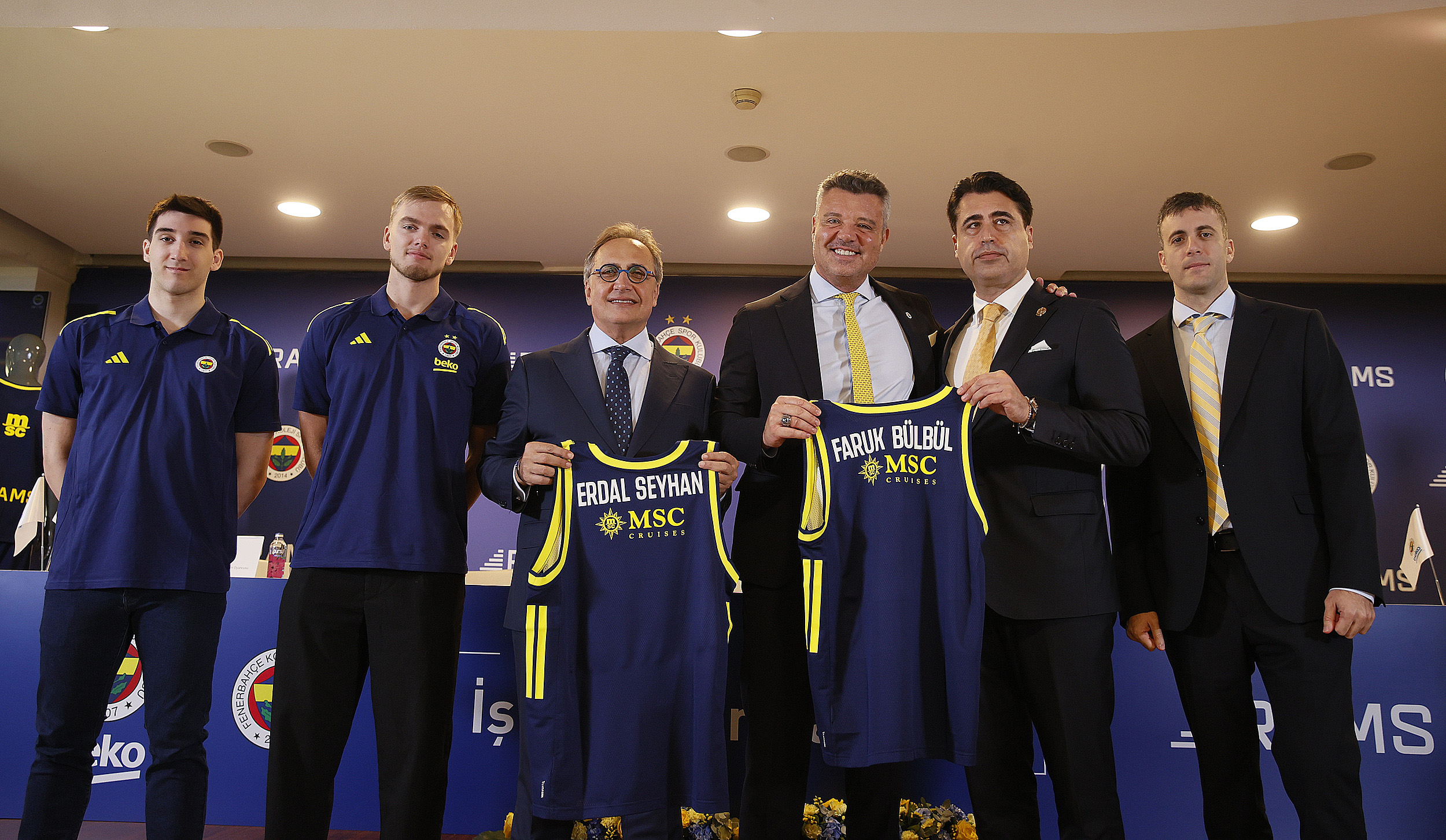 Fenerbahçe Beko Erkek Basketbol Takımı ile RAMS Global arasında 2025-2026 sezonunu kapsayan sponsorluk anlaşması imzalandı.