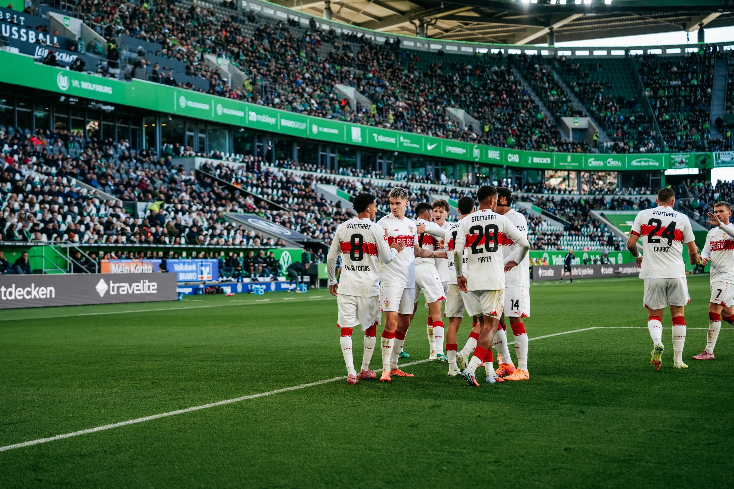 Fenerbahçe’nin UEFA Avrupa Ligi’nde Perşembe günü ağırlayacağı Stuttgart, Alman Ligi’nde Wolfsburg deplasmanında galip geldi