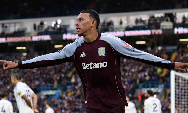 Fenerbahçe’nin UEFA Avrupa Ligi’ndeki rakibi Aston Villa, Leeds United deplasmanında 2-1 kazanarak son 7 maçta 6. galibiyetini aldı