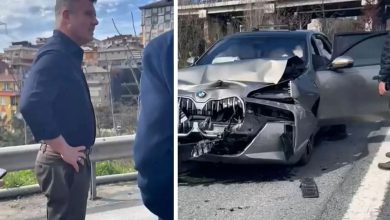 Fenerbahçe Başkanı Sadettin Saran’ın içinde bulunduğu araç, kulübe geliş sırasında trafik kazasına karıştı.