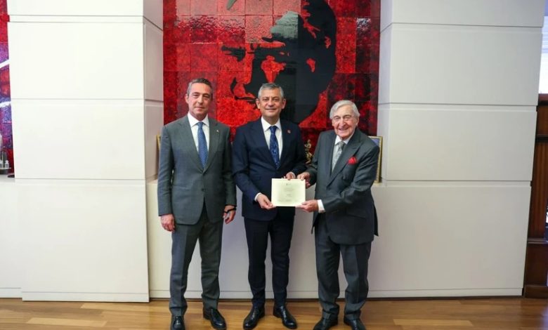 Koç Holding Şeref Başkanı Rahmi Koç ve Koç Holding Yönetim Kurulu Başkan Vekili Ali Koç, Ankara’da siyasi parti liderleriyle bir araya geldi.