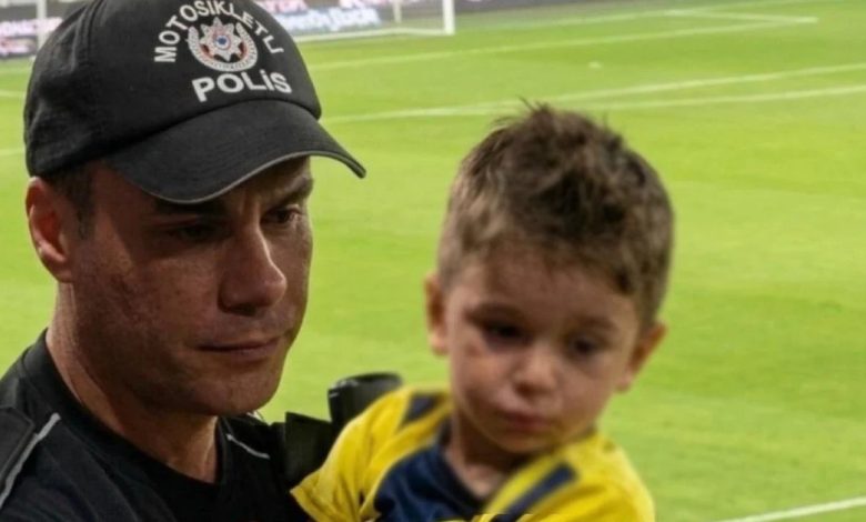Gençlerbirliği karşılaşmasında Fenerbahçe forması giydiği için tribünde tepkiyle karşılaşan minik Göktuğ Alımcı’ya sarı-lacivertli kulüp sahip çıktı