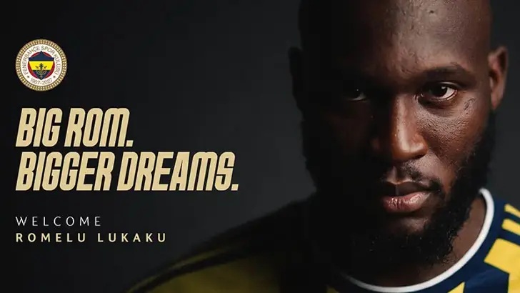 Fenerbahçe, Napoli forması giyen Belçikalı yıldız Romelu Lukaku ile 1+1 yıllık anlaşmaya vardığını duyurdu