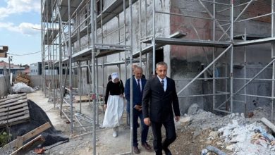 Kadıköy Anadolu İmam Hatip Lisesi Kız Öğrenci Yurdu inşaatında devam eden çalışmalar yerinde incelendi.