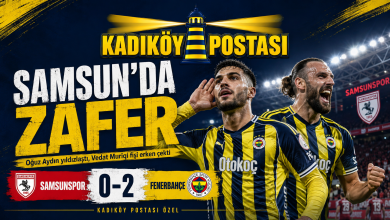 Samsun’da Fenerbahçe fırtınası: Oğuz Aydın sahneye çıktı, Kanarya 3 puanı 2 golle aldı