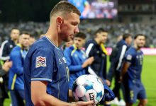 Bosna Hersek’in efsane futbolcusu Edin Dzeko, İsveç karşısında milli formayı son kez giydi. 63.
