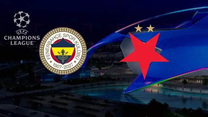 1. Fenerbahçe ile Slavia Prag, Şampiyonlar Ligi lig aşamasının üçüncü haftasında Kadıköy’de karşı karşıya gelecek.