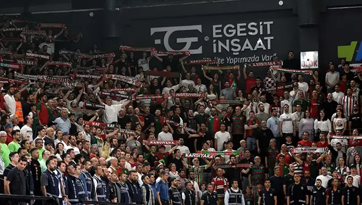 Türkiye Sigorta Basketbol Süper Ligi’nde pazar günü Fenerbahçe Tarfin’i ağırlayacak Karşıyaka, 5 buçuk ay sonra taraftarıyla buluşacak.